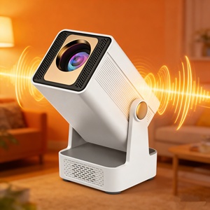 Proyector T2 HIFI con Altavoz, 4K Smart Android 14, 200 ANSI, LED LCD, WiFi, Beamer 4k <span class=keywords><strong>HD</strong></span> 720p 3D, Compatible con Proyectores Portátiles - Product Image 6
