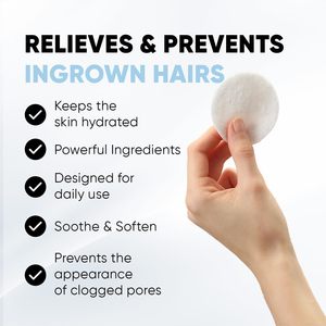 Tampons exfoliants à l'acide salicylique de qualité supérieure pour poils incarnés, sous marque privée, sûrs et <span class=keywords><strong>doux</strong></span>, éliminant les bosses et les imperfections - Product Image 5