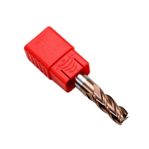 BWIN Sản Xuất HRC55 TISIN Lớp Phủ <span class=keywords><strong>4</strong></span> Sáo Vonfram Cacbua Cobalt Máy Cắt Phay Đầu Vuông - Product Image 1