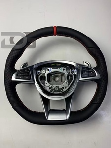 <span class=keywords><strong>Volante</strong></span> de Cuero para Mercedes Benz <span class=keywords><strong>AMG</strong></span> C200 C63 C300 808 W204 W205 SLK GLK GLC GLE, Venta al por Mayor de Repuestos para Automóviles - Product Image 3