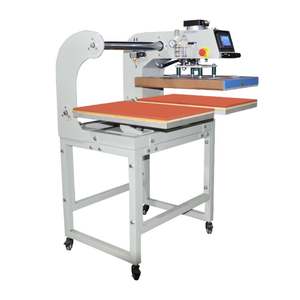 Máquina de Prensa de Calor Digital Neumática Automática de Doble Estación Yunqingtech para Impresión de Camisetas - Product Image 3