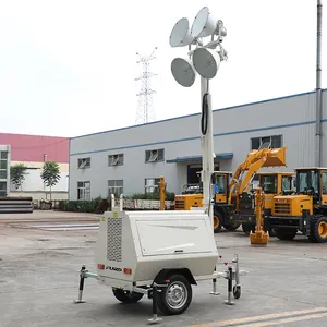 Outdoor High Quality Lighting Tower With 220V For Mining