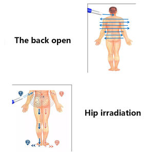 전문적인 통증 완화 치료 전문가용 Thz Iteracare 전자 펄스 마사지기 핸들 경락 건강 기기 - Product Image 5