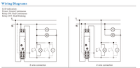 ATS16 18mm Led Indicateur Lumineux Commutation avec Relais d'Alerte Précoce 16A Multi-fonction Électronique Escalier Minuterie