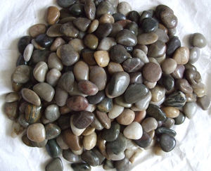 Haute résistance à l'abrasion pierre naturelle polie galets galets design industriel pour la décoration de jardin prix bon marché d'usine - Product Image 6