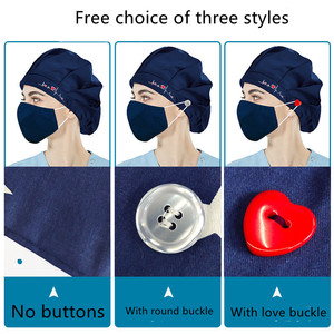 <span class=keywords><strong>2021</strong></span> Venta caliente logotipo personalizado gorra de cabeza impresa múltiple sombreros de enfermera gorras de enfermera para mujeres - Product Image 4