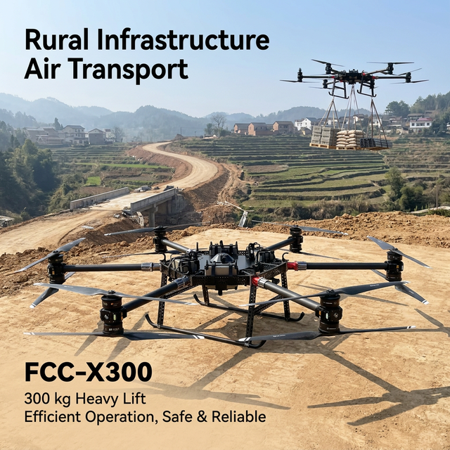 Industrial Heavy Duty UAV for Agriculture Sprayer Brushless Motors Field Crop Care Aircraft Weather Resistant Design