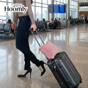 بطانية سفر فاخرة من هوملي قابلة للطي خفيفة الوزن ناعمة دافئة مضادة للتساقط للسفر بالطائرة والقطار - Product Image 3