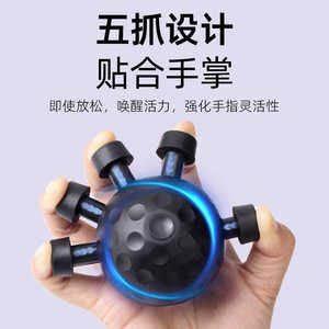 Pelota de ejercicio para dedos, de plástico, cómoda, para ejercitar el agarre de la mano - Product Image 4