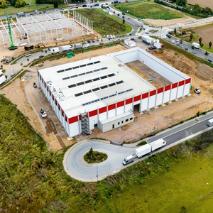 Atelier préfabriqué <span class=keywords><strong>en</strong></span> acier à ossature portique économique avec plan d'installation détaillé – Kits de charpentes <span class=keywords><strong>en</strong></span> acier de qualité supérieure - Product Image 2