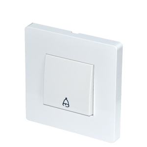 NEPCI 86x86mm Interrupteur à bascule mural de type plat XJY-<span class=keywords><strong>QB</strong></span>-<span class=keywords><strong>08</strong></span>-101 Interrupteur momentané mural encastré pour sonnette de porte électrique 250V/10A - Product Image 1