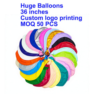 Globos de Látex de 36 Pulgadas, Globos con Logotipo Personalizado, Impresión Personalizada para Fiestas, Bodas, Eventos, Promoción Empresarial, Recuerdos de Fiesta, Juegos - Product Image 2