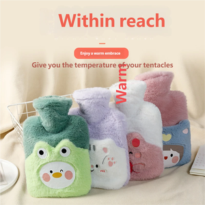 ถุงน้ำร้อนแบบหนาบุใยสังเคราะห์สำหรับเด็ก  รับผลิตตามสั่ง  ปรับแต่งสีและรูปทรงได้  ดีไซน์ทันสมัย - Product Image 5