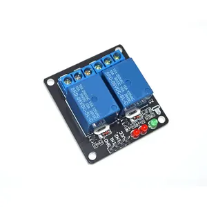 Module relais électrique OEM/ODM 5V/12V 2 canaux avec optocoupleur