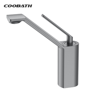 Tùy Chỉnh Lỗ Duy Nhất Brass Lưu Vực Vòi Nước Mixer Chải Bồn Rửa Vòi Cho Khách Sạn Phòng Tắm Nhà Máy Trực Tiếp Cung Cấp - Product Image 5