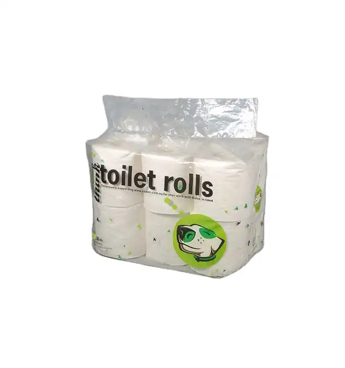 White Plain Toilet Tissue Paper Roll