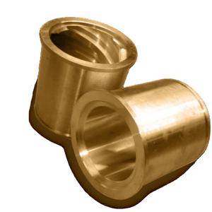 Vente en gros concasseur à percussion à arbre vertical ZCuPb15Sn8 douille en bronze à bride usinage CNC cuivre pour minerai matériel en acier d'extraction - Product Image 2