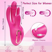 10 Vibrationsmodi G-Punkt Klitoris-Stimulation Wasserdichter Japanischer Vibrator für Frauen