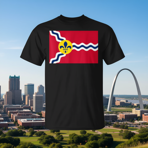 Camiseta Missourian con la bandera de St. Louis, camiseta promocional STL St. Louisan - Product Image 3