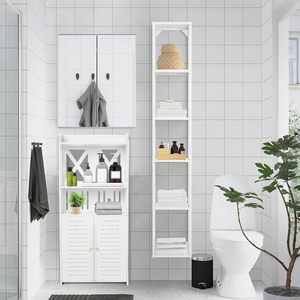 Household large-capacity waterproof <b>cabinet</b>, multi-functional storage rack, kitchen storage <b>cabinet</b>, simple wall-mounted <b>cabinet</b> - Product Image 3