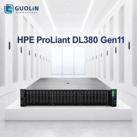 Server Rak HPE ProLiant DL380 Gen11 2U Dual Intel Gold 6526Y Generasi ke-5 32GB DDR5 8SFF Komputasi AI Berkinerja Tinggi Tersedia