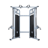 Máquina de Poleas Ecológica y Duradera para Gimnasio Comercial, Estación de Entrenamiento Multifuncional
