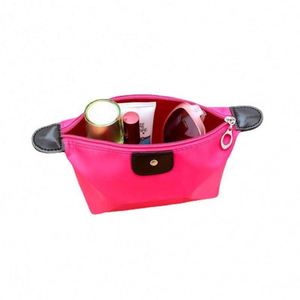 Bolsa de Maquillaje de Gran Capacidad, de Nailon Impermeable, Color Caramelo, Bolsas de Cosméticos de Viaje con su Logotipo - Product Image 2