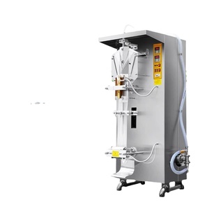 Máquina Automática de Llenado de Bolsas de Hielo 2000BPH Eléctrica 220V para Agua, Bebidas, Jugos y Otros Líquidos con 1 Año de Garantía y PLC - Product Image 1