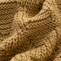 Heimtextilien Maßanfertigung 100% Polyester Strukturierte Waffel-Decke, Dick, Gewichtet, Weich, Warm, Gestrickt, Dekorative Decke