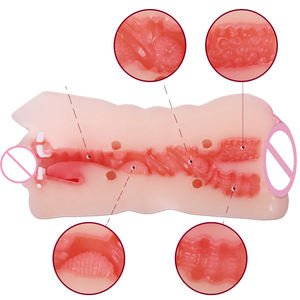 3 in1アナルバットマウス男性オナニー本物の膣ポケットプッシー男性オナニー男性のための大人の大人のおもちゃ - Product Image 4