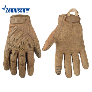 نموذج جديد من Zennison بتقنية شاشة تعمل باللمس ، قفازات رجالية تكتيكية متينة من الألياف الدقيقة للغاية - Product Image 4