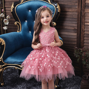 Vestidos de Verano para Niñas, Vestidos de Fiesta para Bebés, Ropa de Cumpleaños para Niños Pequeños, Vestidos para Bebés - Product Image 1