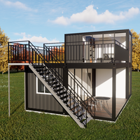 Maisons préfabriquées modulaires en acier à vente chaude, prix bas, haute qualité, pour usage en villa, design moderne