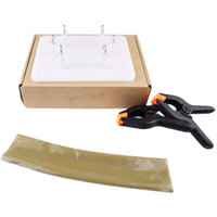 Modèle d'entraînement à la suture d'anastomose intestinale, kit de simulation de viscères en silicone avec support de fixation pour la pratique de la chirurgie laparoscopique