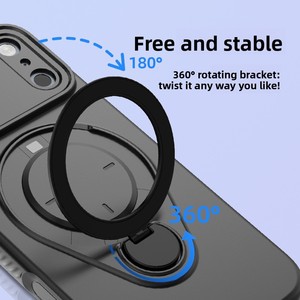 Coque de téléphone antichoc en TPU uni compatible avec la série MagSafe pour 17 Pro Max, compatible transfrontalier - Product Image 3