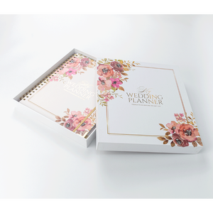 Sposa Planner personalizzato Organizer con copertina rigida Wedding Planner con copertina rigida confezione regalo per il servizio <span class=keywords><strong>di</strong></span> stampa <span class=keywords><strong>di</strong></span> Planner - Product Image 2