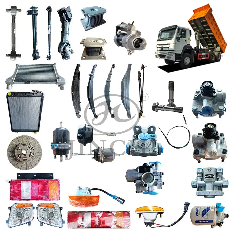 Truck spare Parts For Howo Truck Parts For Sinotruk dump Parts T7/A7/T5G/TX/T6G Accessories with sale all HOWO brand parts