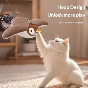 Hot-selling Electric Shaking <strong>Bird</strong> Cat Toy Simulated <strong>Bird</strong> Call Interactive Sound Toy for Self-Entertainment Cat Stick - Product Image 4