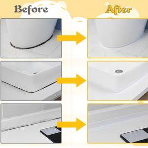 Nhà Máy Giá trắng không thấm nước băng dính giấy & phim niêm phong tự dính caulk dải băng Peel và Stick caulk Băng - Product Image 5