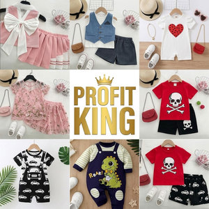 Ropa de Algodón para Niños, Conjuntos de Verano, Venta al por Mayor, Lote de Ropa Infantil, Excedente de Fábrica - Product Image 5