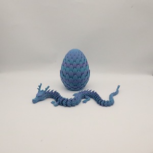 Set de Huevo de Dragón de 30 cm con Flor de Loto de 9 cm, SDB01, Juguete Impreso en 3D, Decoración de Fantasía, Regalo Creativo para Hogar u Oficina - Product Image 5