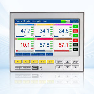 7 인치 TFT LCD 디스플레이가 장착 된 16 채널 실시간 온도 및 습도 데이터 로거. OEM 산업 데이터 로거 - Product Image 1