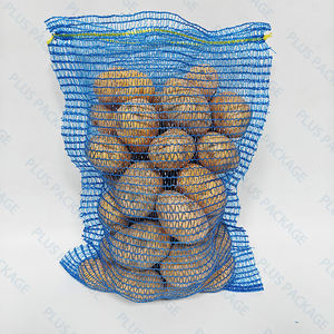 Sacs en maille Raschel en PE de qualité supérieure, écologiques, en matériau vierge, 50 kg, sac en maille multifonctionnel en HDPE pour légumes et fruits - Product Image 6