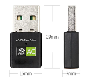 OEM <span class=keywords><strong>Wifi</strong></span> USB 2.0 <span class=keywords><strong>Adapter</strong></span> 5GHz/2.4GHz bên ngoài không dây Dongle cho máy tính để bàn/máy tính xách tay Tương thích với <span class=keywords><strong>Windows</strong></span> 7/8/8.1/<span class=keywords><strong>10</strong></span>/XP - Product Image 6