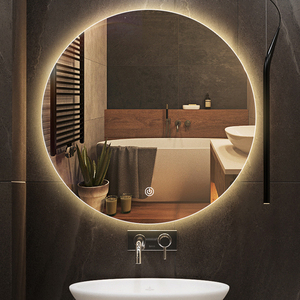 UCL Gương Gắn Tường Lớn Chống Sương Mù Bluetooth Nhiệt Độ Hiện Đại Gương LED Phòng Tắm Cho Gia Đình Và Khách Sạn - Product Image 2