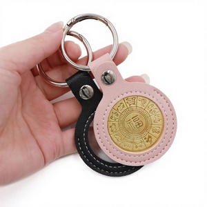 Étui en cuir pour pièce commémorative de <span class=keywords><strong>20</strong></span> <span class=keywords><strong>dollars</strong></span> en or, collection vintage, porte-clés américain, pour pièces de collection standard et de défi - Product Image 2