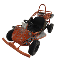 Kart de course 24V pour enfants, tout-terrain (intérieur/extérieur), type buggy de plage/dune, pour parcs d'attractions, centres commerciaux et location