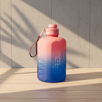 Meilleures ventes - Bouteilles d'eau de sport pour l'extérieur, 2 L (2000 ml), sans BPA, en plastique PETG recyclé