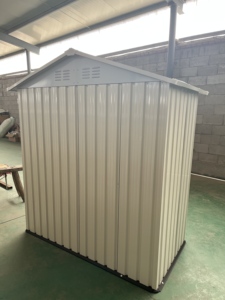 Vente en gros Hangar en métal de 5x3 FT <span class=keywords><strong>pour</strong></span> <span class=keywords><strong>jardin</strong></span> extérieur Bâtiment Couleur Bloc Apex Toit Hangar <span class=keywords><strong>Garage</strong></span> préfabriqué Maison d'outils <span class=keywords><strong>pour</strong></span> vélo - Product Image 4