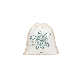 Sac anti-poussière en coton doux personnalisé, sacs en coton avec logo imprimé sur mesure pour l'emballage, sac anti-poussière en toile, sacs à cordon en toile de coton avec logo - Product Image 1